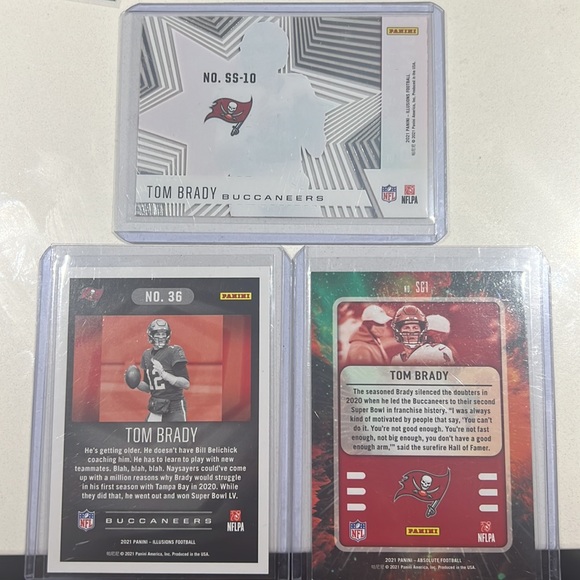 He finally retired "TOM BRADY" you don’t wanna miss out on the goats cards value - Picture 5 of 5